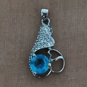 آویز گردنبند نقره زنانه سلین کالا مدل ce-new49