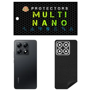 Multi Nano X-F1L Model Leather Rear Skin For Xiaomi 14T Mobile Phone