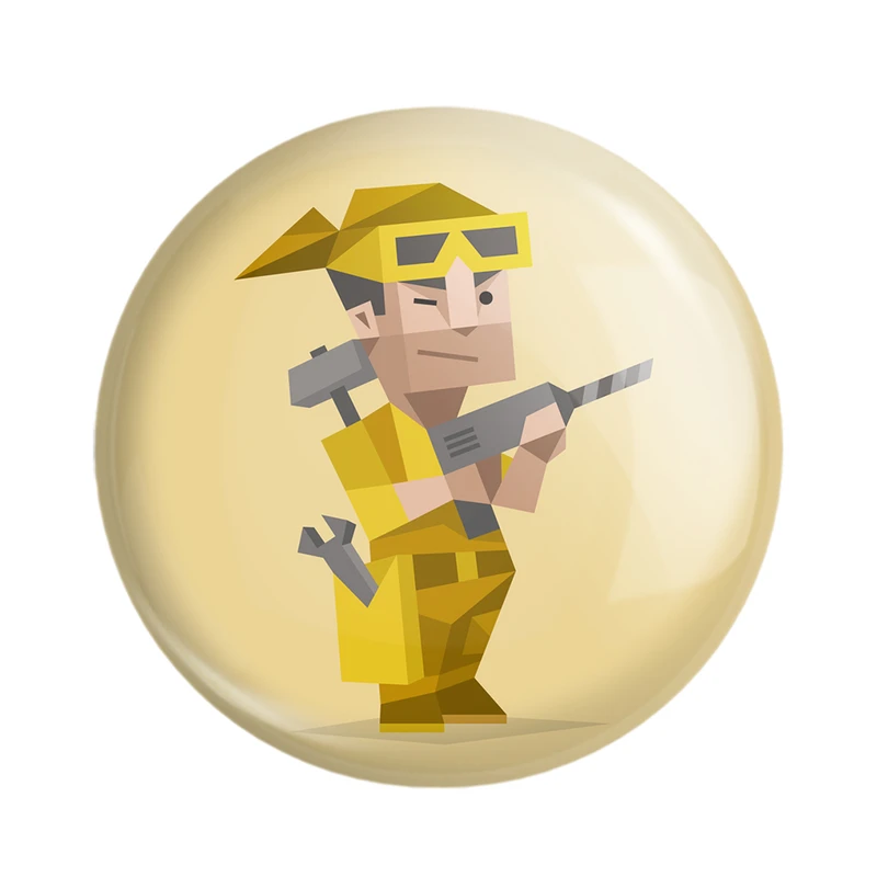 پیکسل خندالو مدل تایپ شخصیتی چیره دست ISTP کد 7716