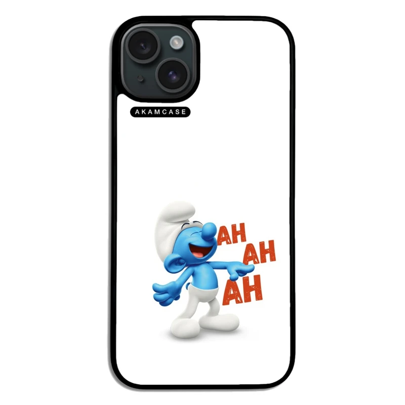 کاور آکام مدل AMC-WA15PLUS-SMURFS-5 مناسب برای گوشی موبایل اپل iPhone 15 Plus