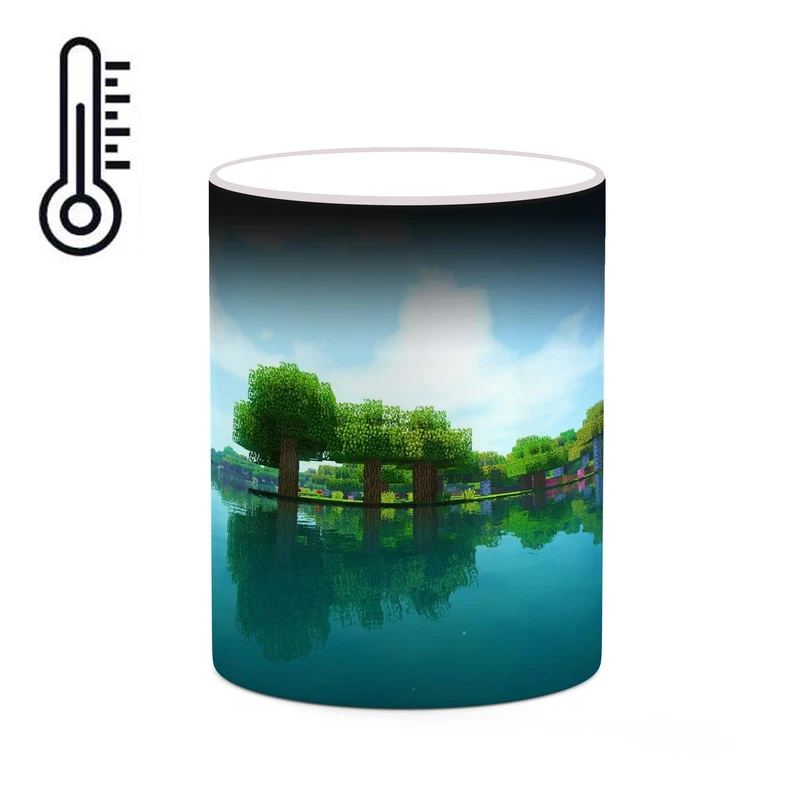 ماگ حرارتی کاکتی طرح ماینکرافت minecraft مدل mgh41522