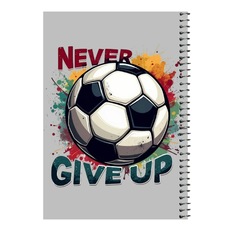 دفتر مشق 80 برگ اس جی مدل توپ فوتبال    