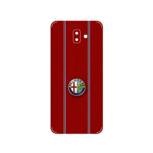 MAHOOT Alfa Romeo Cover Sticker for Samsung Galaxy J6 Plus