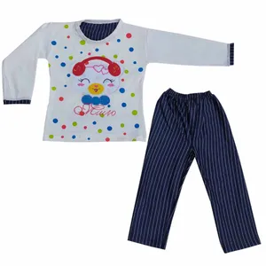 ست تی شرت و شلوار دخترانه مدل خرس گلدوزی