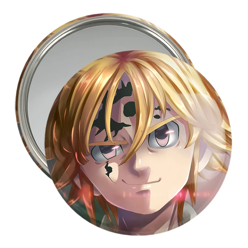 آینه جیبی خندالو مدل ملیوداس انیمه هفت گناه کبیره  کد 17528