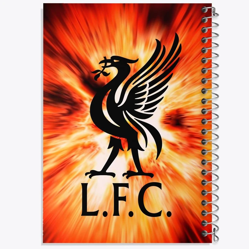 دفتر شطرنجی 50 برگ خندالو طرح باشگاه لیورپول کد 26974