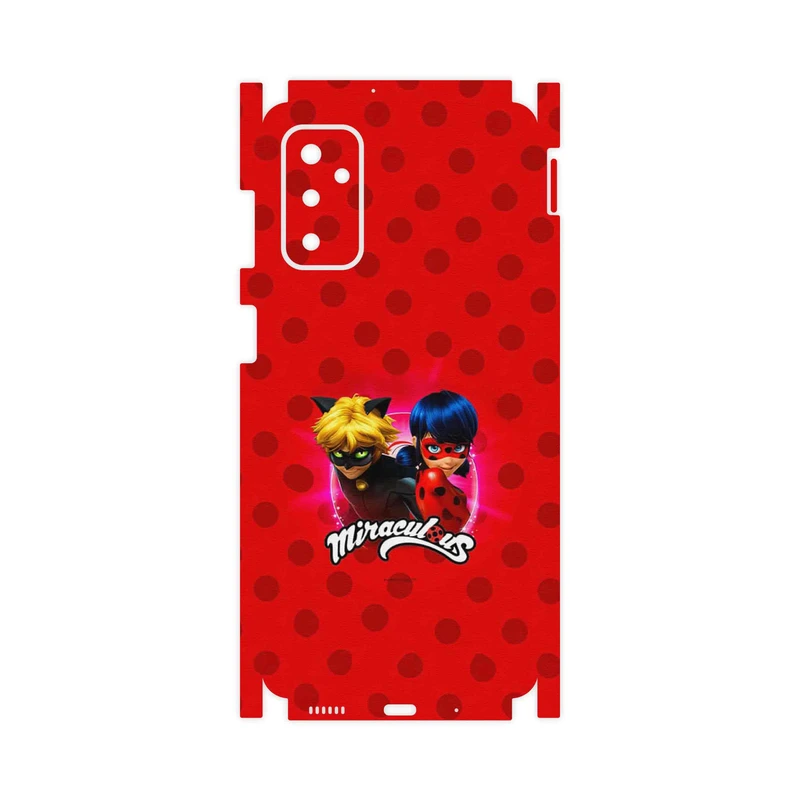 برچسب پوششی ماهوت مدل Ladybug and Cat Noir-FullSkin مناسب برای گوشی موبایل سامسونگ Galaxy M52 5G