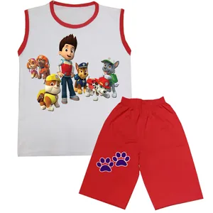 ست تاپ و شلوارک بچگانه کد STb12027