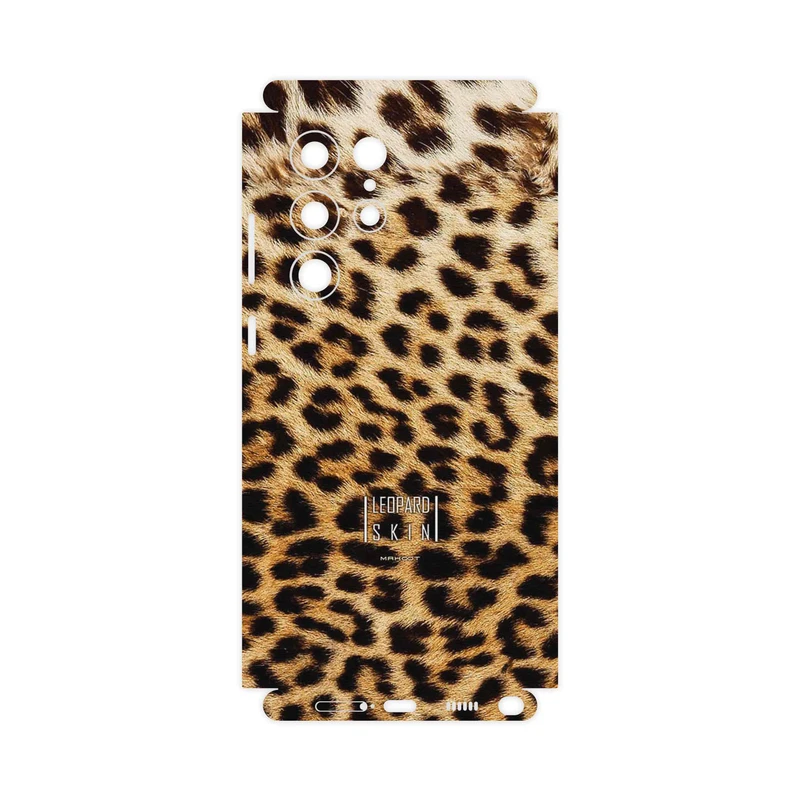 برچسب پوششی ماهوت مدل Leopard Skin-FullSkin مناسب برای گوشی موبایل سامسونگ Galaxy S22 Ultra 5G
