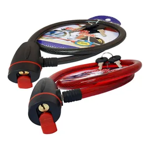 قفل دوچرخه ماکسیم مدل HT - 0091 مجموعه 2 عددی