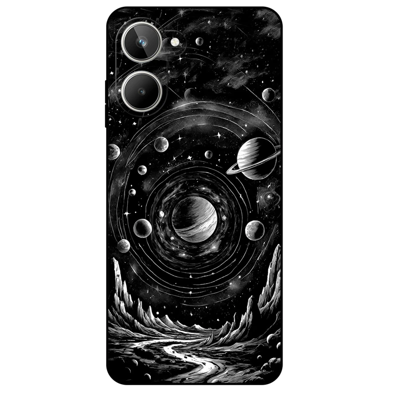 کاور مگافون طرح مریخ مدل 7424 مناسب برای گوشی موبایل ریلمی 10 4G