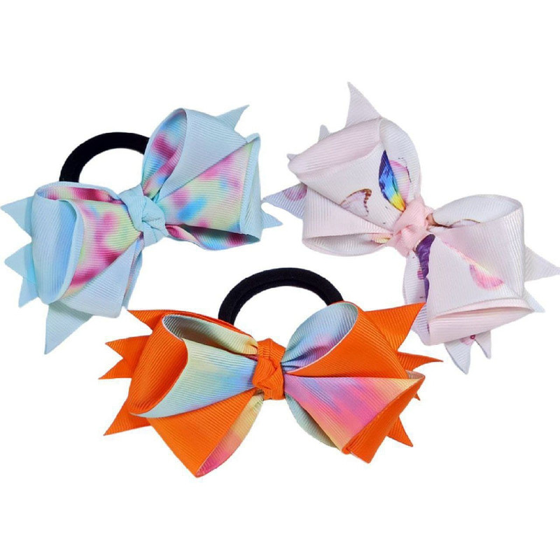 کش مو دخترانه مدل پاپیون کد 235 بسته 3 عددی