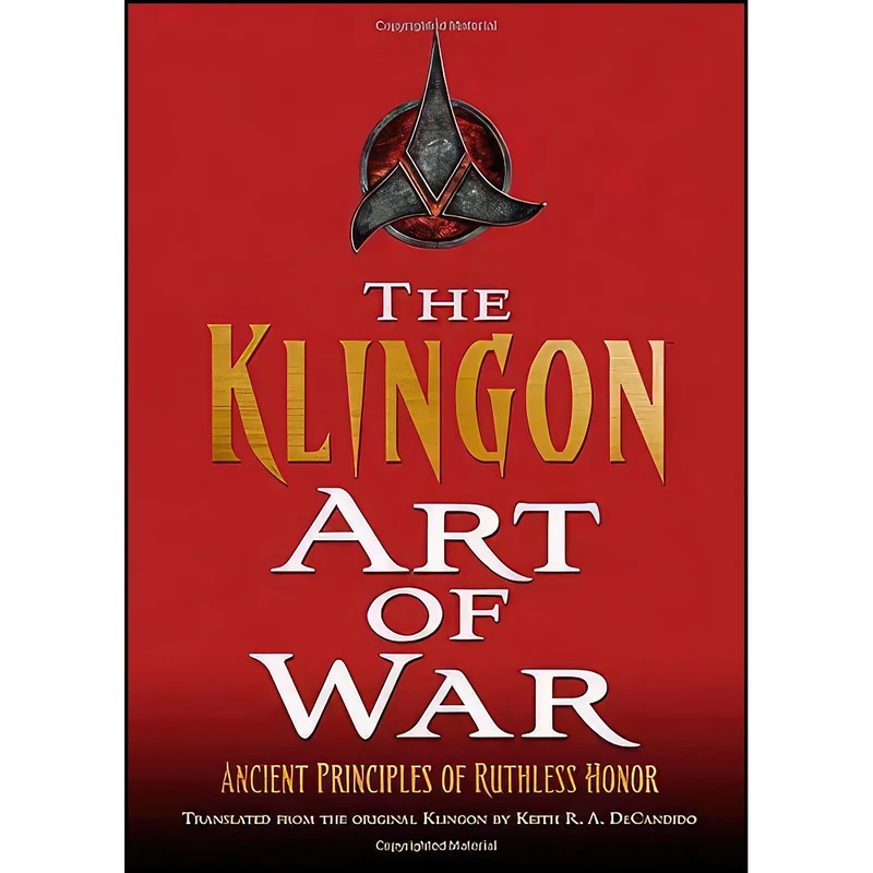 کتاب The Klingon Art of War اثر Keith R. A. Decandido انتشارات Pocket Books/Star Trek