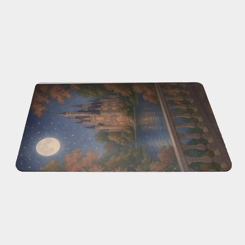 ماوس پد طرح قلعه سایز 24x37 سانتی متر