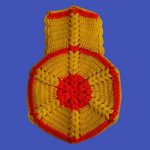 لیف حمام مدل دستبافت نئونی