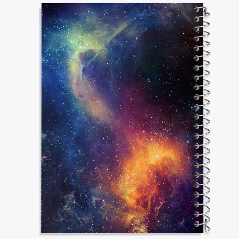 دفتر نت موسیقی 50 برگ خندالو مدل کهکشان و سیاره ها کد 25364