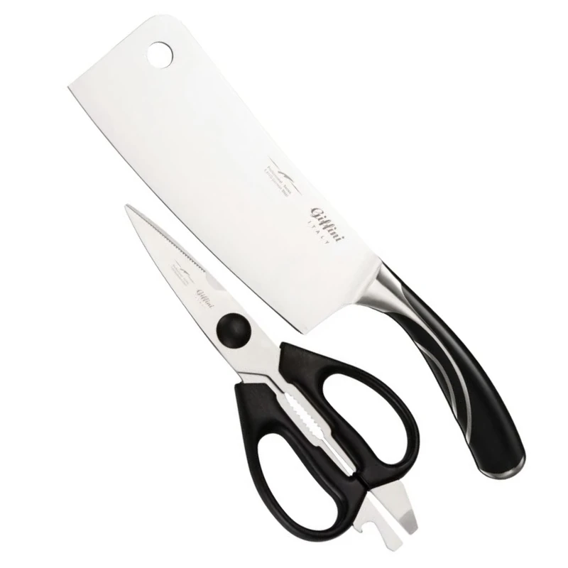 چاقو اشپزخانه جی فی نی کد Q07 مجموعه 2 عددی