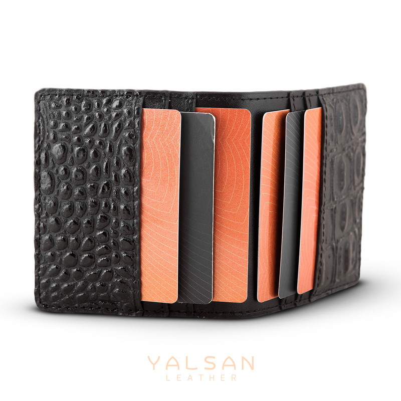 کیف پول چرم یلسان مدل سوشا کد 159-GAN-ms