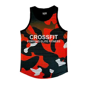 تاپ ورزشی مردانه مدل crossfit کد 232