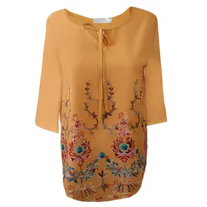 بلوز آستین سه ربع زنانه ماکرو لایت مدل Z1019