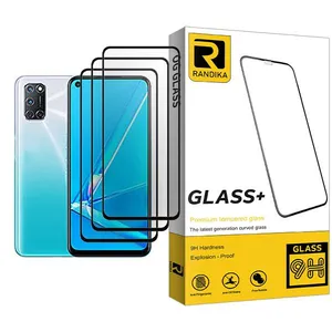 Randika Randika Glass MIX003 Screen Protector For Oppo A92 Pack Of 3