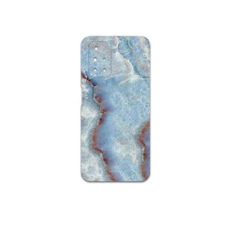 برچسب پوششی ماهوت مدل Blue-Ocean-Marble مناسب برای گوشی موبایل شیائومی Redmi 10