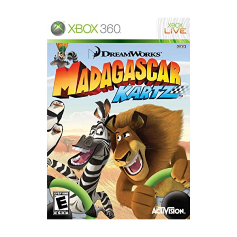 بازی KARTZ Madagascar مخصوص Xbox 360 بازی KARTZ Madagascar مخصوص Xbox 360