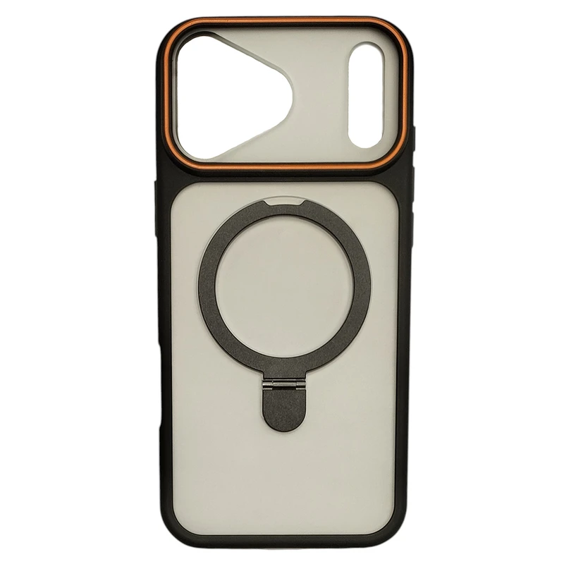 کاور طرح مگ سیف دار استند شو مناسب برای گوشی موبایل اپل IPHONE 17 PROMAX