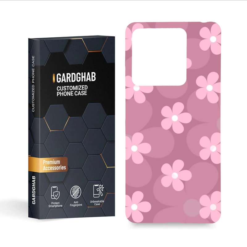 کاور گارد قاب مدل گل مناسب برای گوشی موبایل شیائومی Redmi Note 13 5G