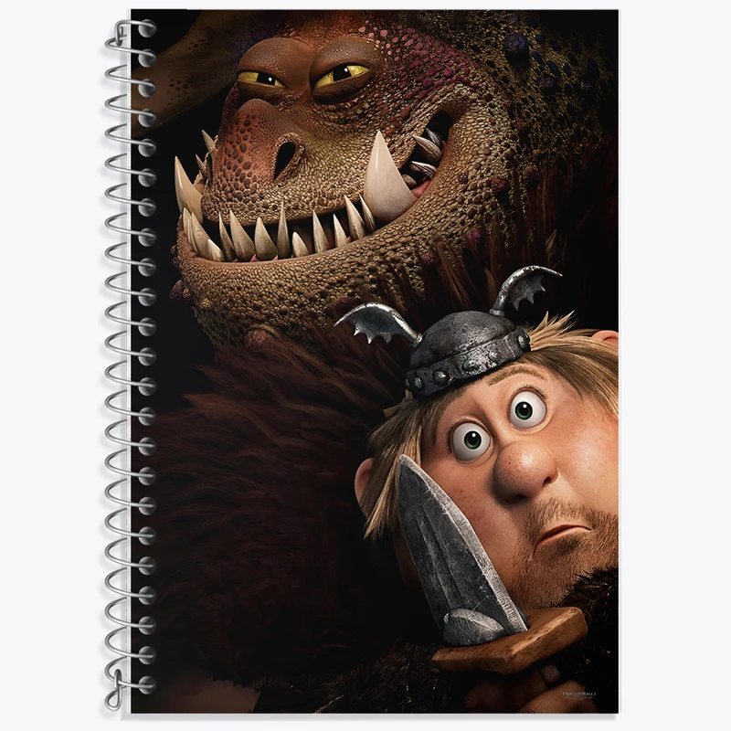 دفتر نت موسیقی 50 برگ خندالو طرح اژدها سواران کد F8305