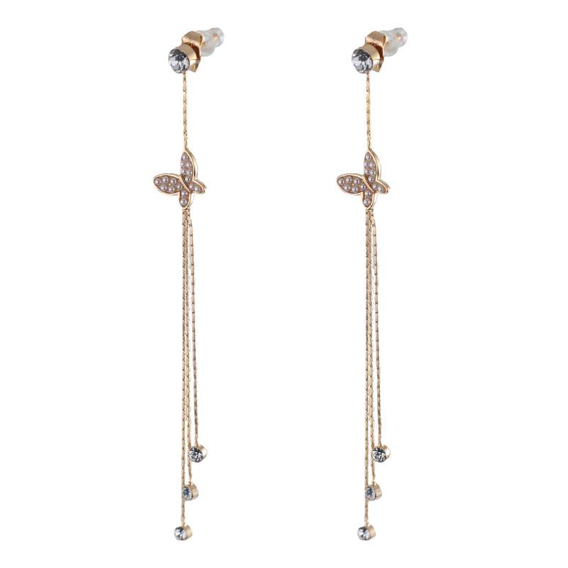 گوشواره زنانه ژوپینگ مدل پروانه کد J599