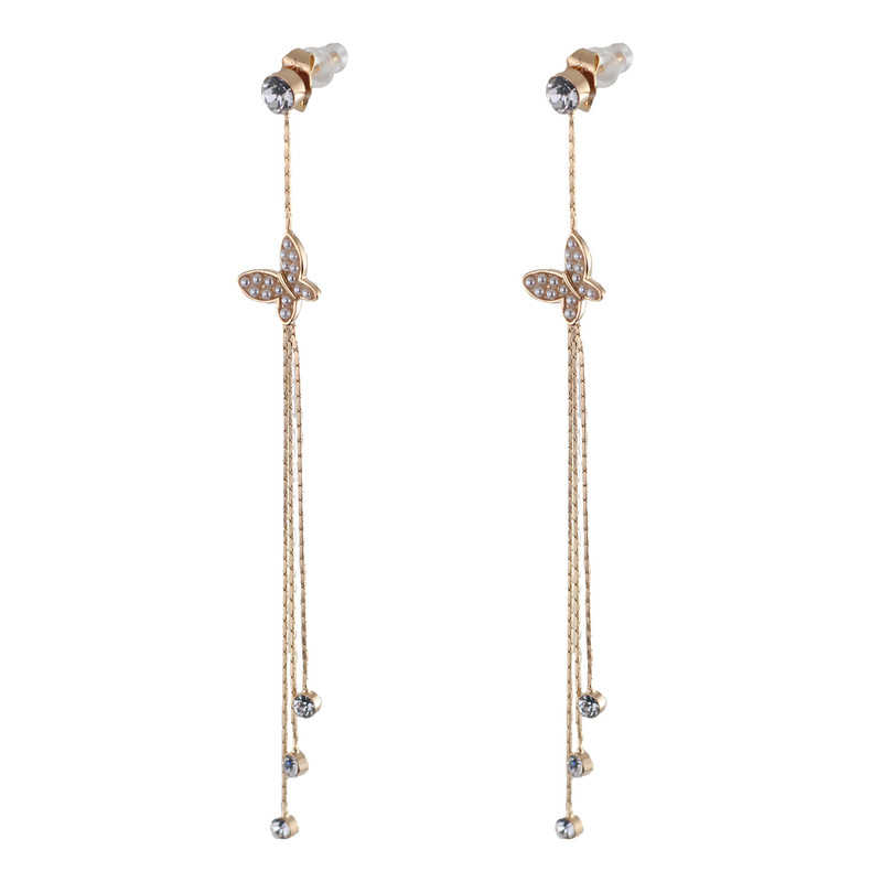 گوشواره زنانه ژوپینگ مدل پروانه کد J599