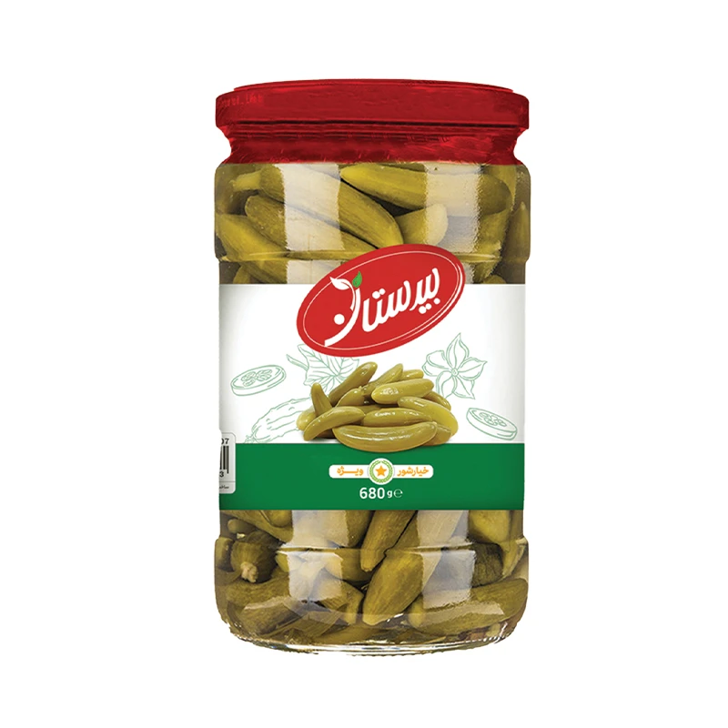 خیارشور ویژه بیدستان - 660 گرم