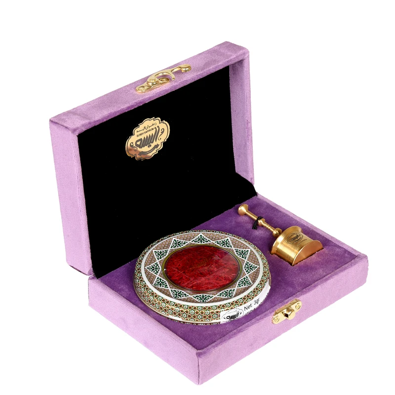 زعفران الیسه سرخ - 3 گرم به همراه هاون