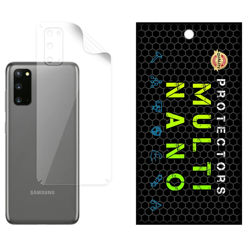محافظ پشت گوشی شفاف نانو هیدروژل مولتی نانو مدل X-F1T مناسب برای گوشی موبایل سامسونگ Galaxy S20