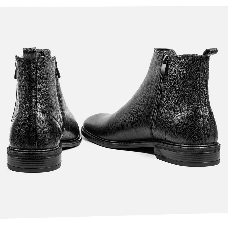 نیم بوت مردانه پاتن چرم آفتاب مدل M7