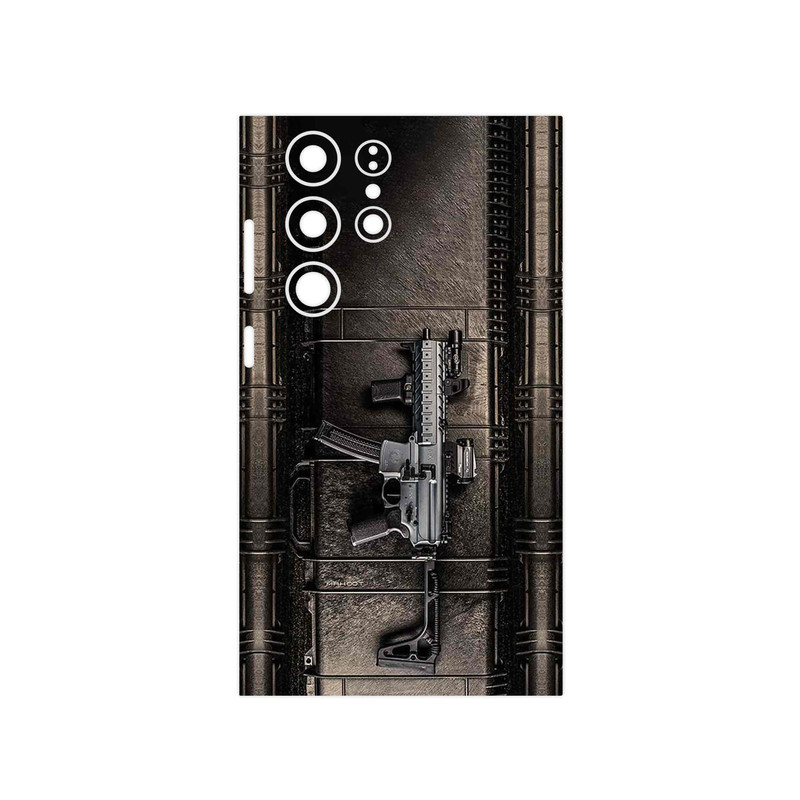 برچسب پوششی ماهوت مدل GUN مناسب برای گوشی موبایل سامسونگ Galaxy S23 Ultra
