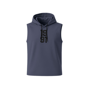 تاپ کلاه‌دار ورزشی مردانه نوزده نودیک مدل TS1985 DG