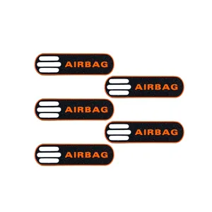 برچسب خودرو طرح ایربگ کد 10805C مناسب برای پژو 206 بسته 5 عددی
