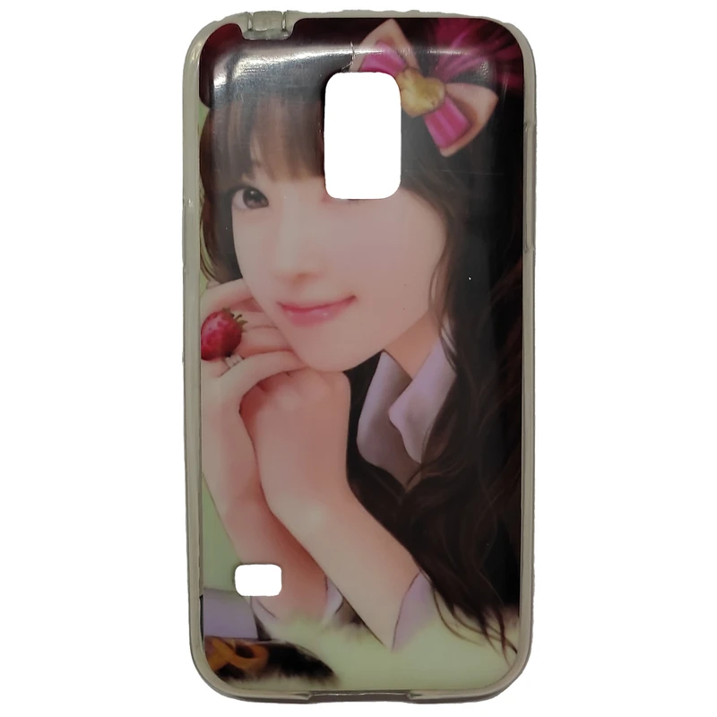 کاور طرح دختر کد 01 مناسب برای گوشی موبایل سامسونگ Galaxy S5 Mini