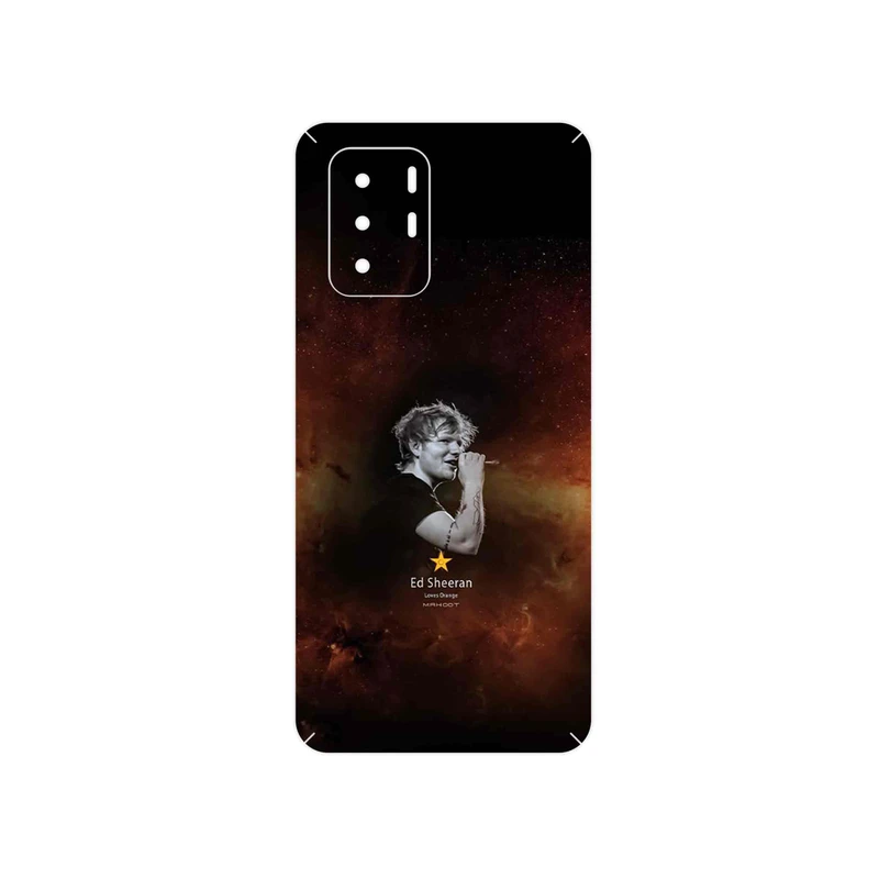 برچسب پوششی ماهوت مدل Ed Sheeran مناسب برای گوشی موبایل شیائومی Poco X3 GT 5G