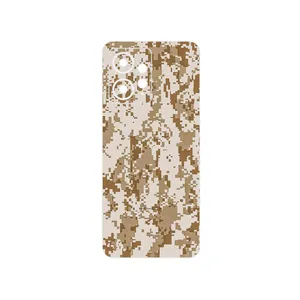 MAHOOT Army_Desert_Pixel Cover Sticker for Xiaomi Redmi Note 12 4G