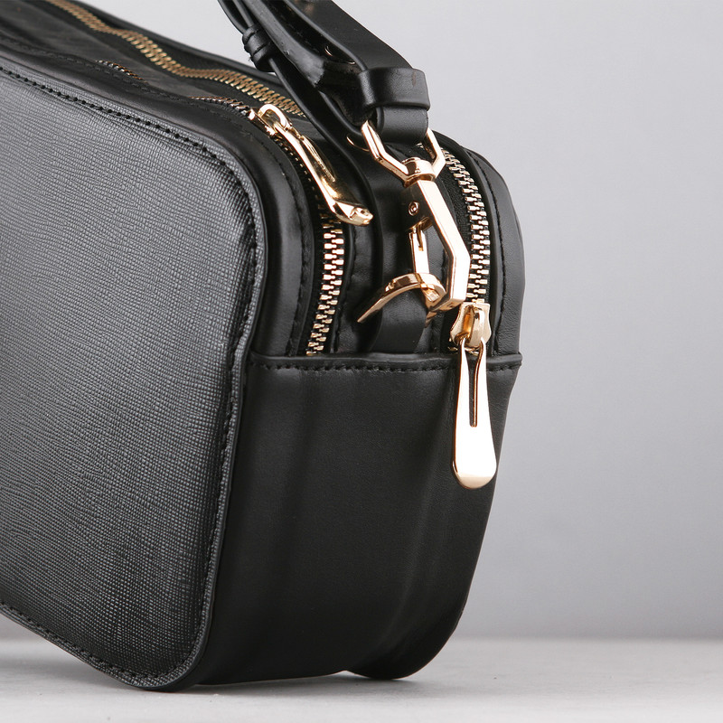 ست کیف و کفش زنانه چرم یلسان مدل اطلس کد RIMA-HRM-902-msk