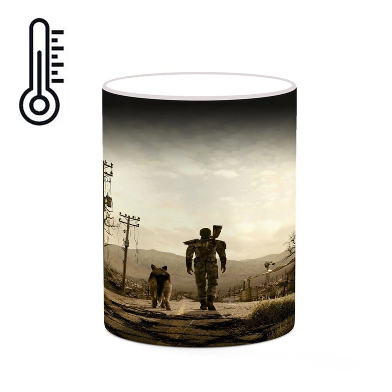 ماگ حرارتی کاکتی مدل بازی Fallout کد mgh28383