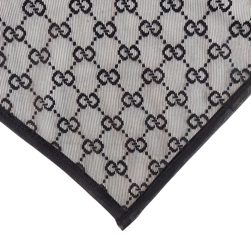 روسری زنانه مدل سه گوش تور طرح جانان