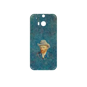 MAHOOT Self portrait with a gray felt hat Cover Sticker for HTC One M8
