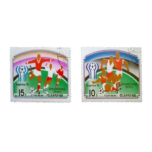 تمبر یادگاری طرح فوتبال مدل جام جهانی کد ARG-900 مجموعه 2 عددی
