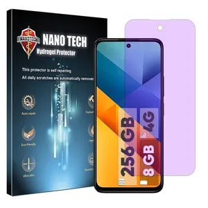 Nano tech Eye care model Anti-Purple screen protector suitable for Xiaomi Poco M6 4G mobile phone