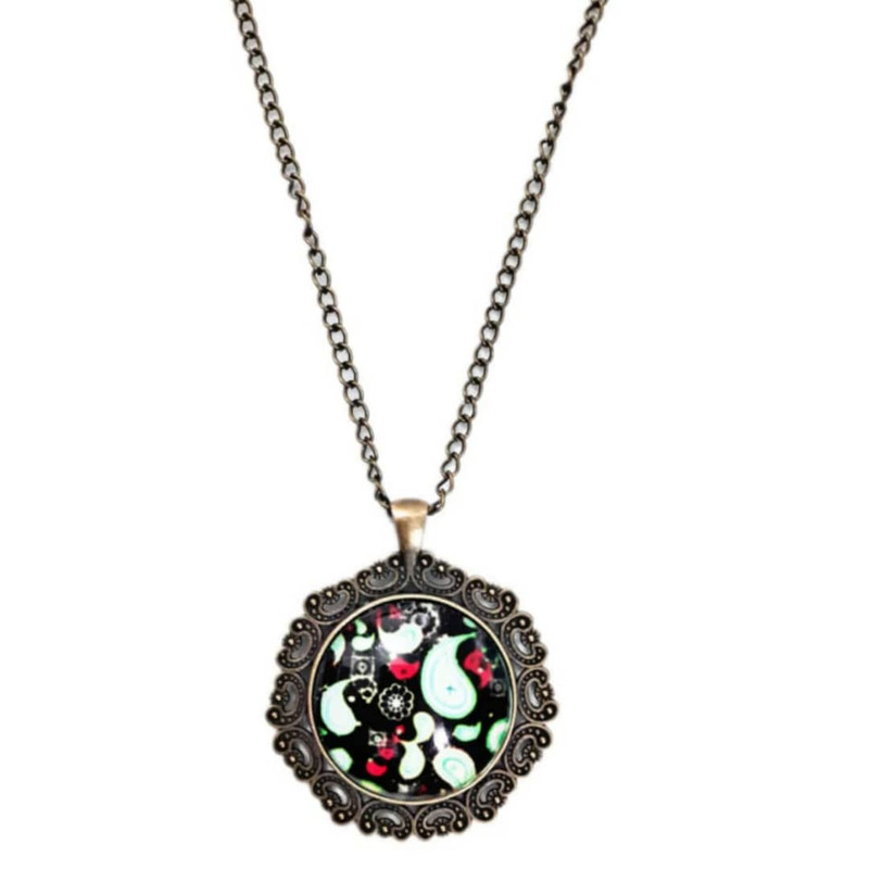 گردنبند دخترانه طرح بت جقه مدل p98