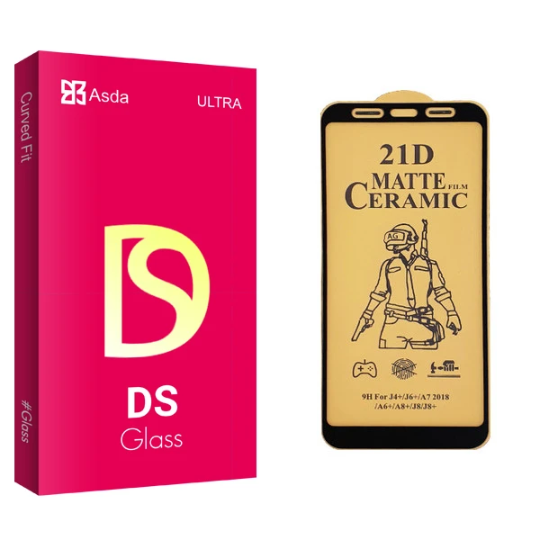 محافظ صفحه نمایش سرامیکی آسدا مدل DS مناسب برای گوشی موبایل سامسونگ Galaxy J4 Plus